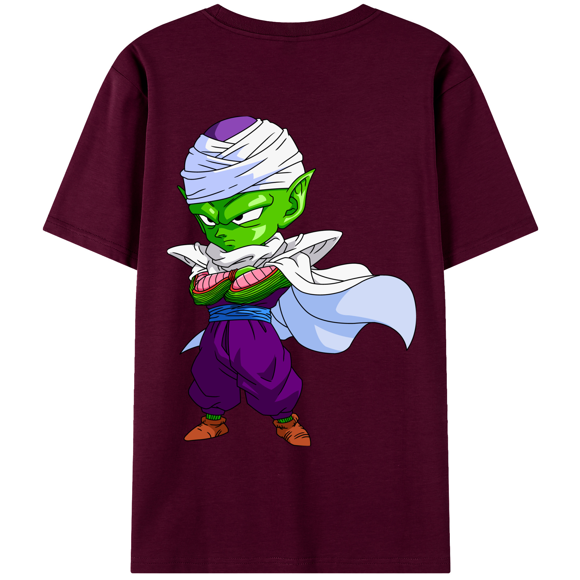 （画像用） ドラゴンボール ピッコロ DRAGON BALL Piccolo レディース半袖Tシャツ(バックプリント)